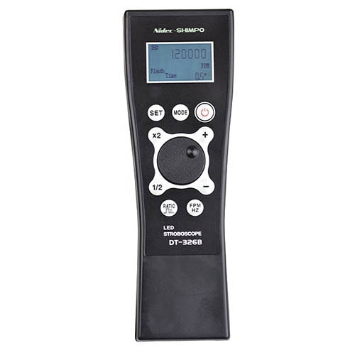 Battery Powered LED Stroboscope Shimpo Model DT-326B Battery Powered LED Stroboscope Shimpo Model DT-326B